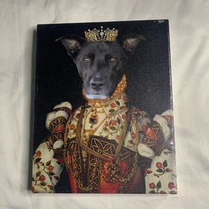 New Dog canvas painting